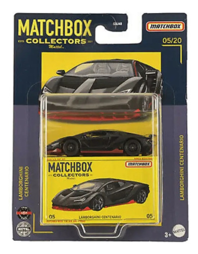 Matchbox Collectors No. 05 - Coche Lamborghini Centenario 