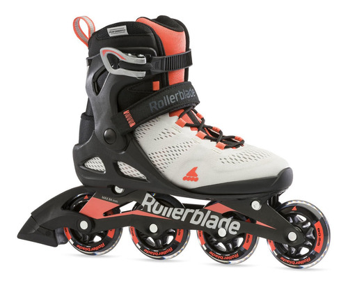 Rollers Rollerblade Macroblade 80 Mujer (glaciel Grey Coral)