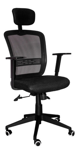 Silla Presidencial Georgia Oficina/hogar Negro