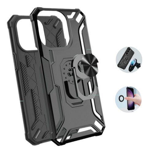 Case Bumper Para Samsung A04/ A04e / Funda De 2 Piezas Robot