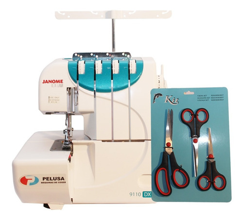 Imagen 4 de 10 de Janome 9110dx + Kit De Tijeras De Regalo + Curso Y Garantía
