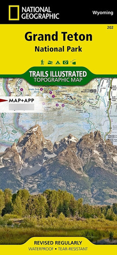 Libro: Grand Teton National Park Map (national Geographic