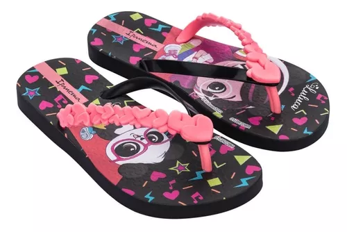 Chinelo Infantil Luluca Amor Rosa Ipanema