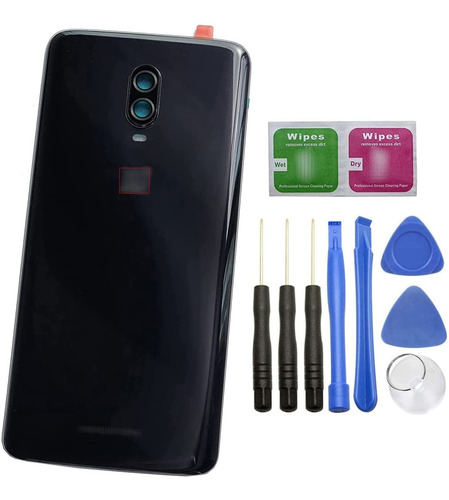 Ubrokeifixit Para Oneplus 6t Carcasa Trasera De Vidrio Cubie