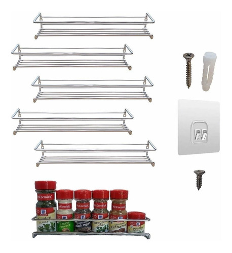 Pared Spice Rack Organizador Para Closet Estante Especia