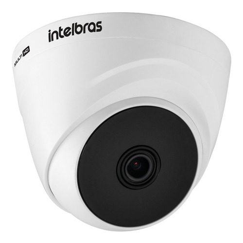 Câmera Dome Hd 720p 15 Metros Intelbras Vhd 1015 D Multi Hd Cor Branco