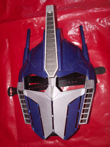 1 Mascara Transformers De Optimus Prime (Usado)