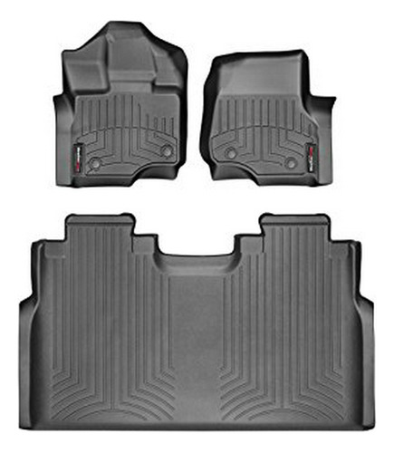 Tapetes - 2015-2018 Ford F-150-weathertech Floor Liners-set 