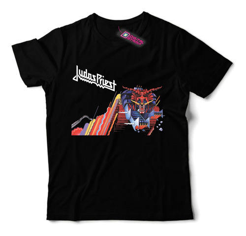 Remera Judas Priest Defenders Of The Faith  Rp186 Dtg