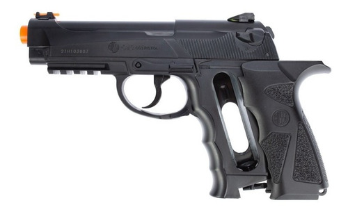 Pistola Pressão Airsoft C12 Rossi Co2 6mm Nova Lançamento