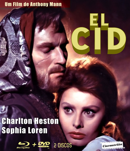 El Cid (blu Ray + Dvd) Charlton Heston, Sophia Loren