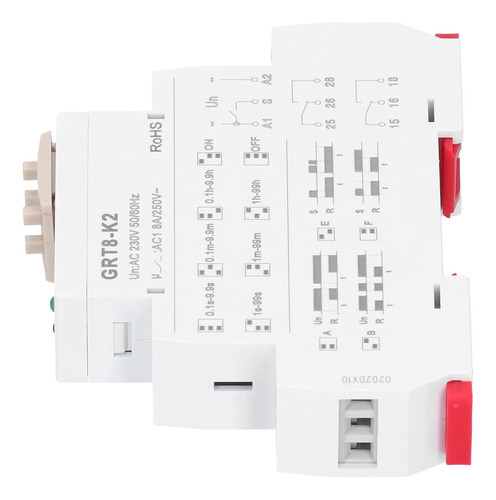 Relé De Temporización De Retardo Ac230 50/60 Hz Time 2 Open