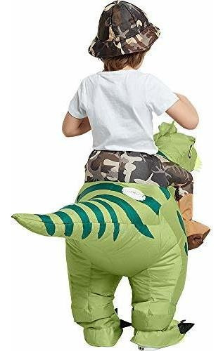 Disfraz De Dinosaurio Inflable One Casa Para Montar T Rex Ai