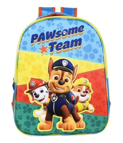 Mochila Paw Patrol Team Ruz Original Kinder