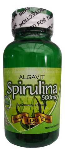 Spirulina X 100 Cápsulas 500mg