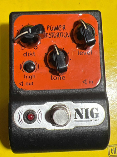 Pedal Nig Power Distortion