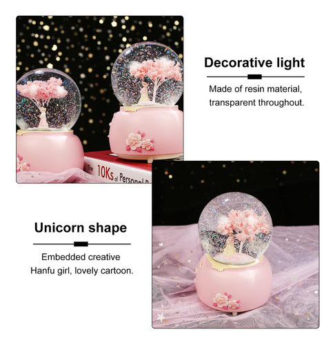 Imagen 6 de 8 de Bola De Cristal Antigua Hanfu Girl Para Habitación, Hogar, D
