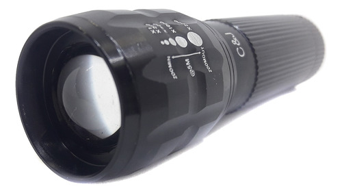 Linterna Táctica Led Cree Q5 1600 Lumens Con Zoom 2000x