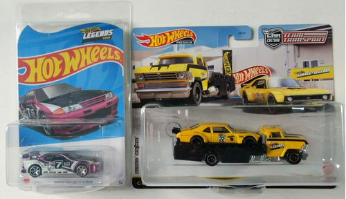 Hot Wheels Legends Nissan Skyline Gt-r(r32) & Team Transport