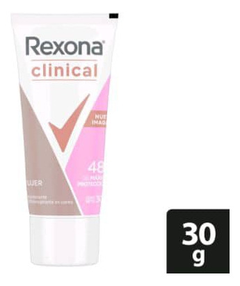 Desodorante Rexona Clinical Lady Pomo De 30gr Por 12 Unidade