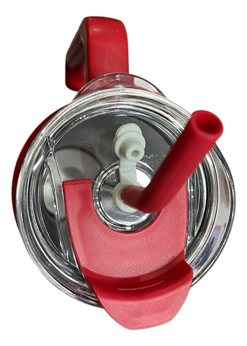 Vaso Quencher Termico Frio/caliente De Acero 1200ml Rojo Liso