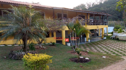Chácara Com 4 Dormitórios À Venda, 1130 M² Por R$ 750.000,00 - Jardim Estância Brasil - Atibaia/sp - Ch0024