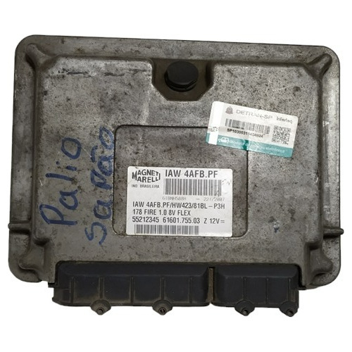 Modulo Injecao Palio 1.0 8v Flex A13 Iaw 4afb-pf (Usado)