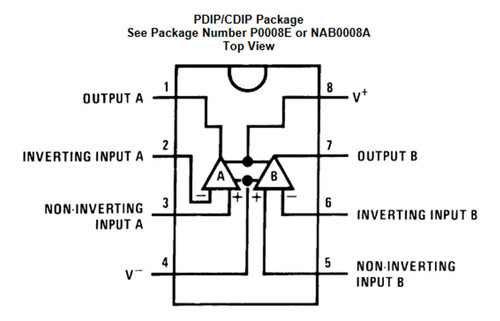 Cirduito Integrado Ci Lf412 Dip 8