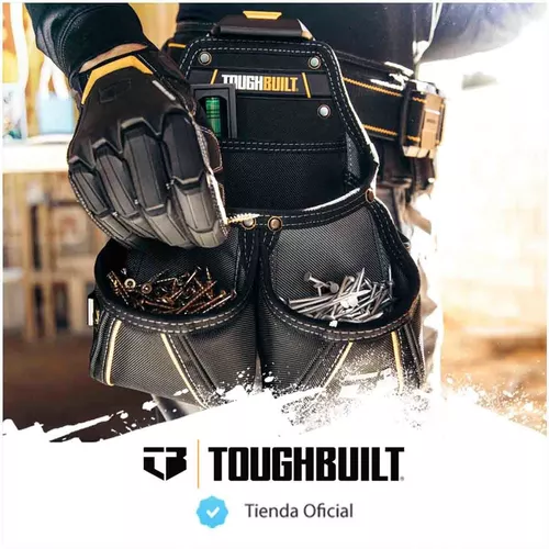 Bolsas Porta Herramientas 2Pzs + Cinturón Liniero Toughbuilt TOUGHBUILT  TB-CT-111-CP