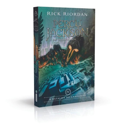 Imagem 1 de 1 de A Batalha Do Labirinto S Percy Jackson E Os Olimpianos Vol 4