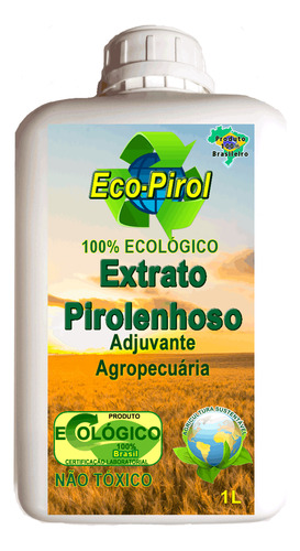 Ecopirol Extrato Pirolenhoso Repelente Ph Enraizar Quelante