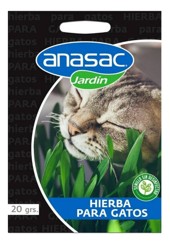 Semilla Hierba Gatera Anasac 20 Grs - Aquarift