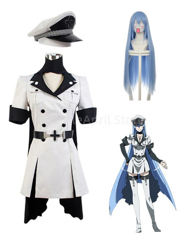 Cosplay De Anime Akame Ga Kill Esdeath Empire General