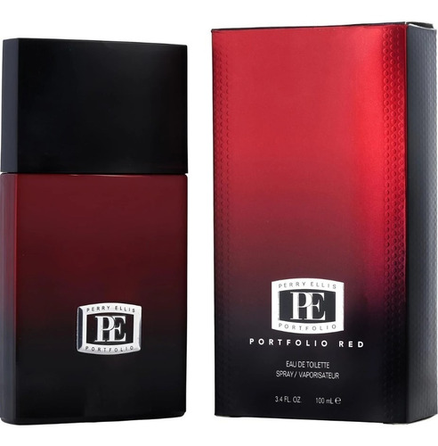 Perfume Perry Ellis Portfolio Red Edt 100ml Caballeros