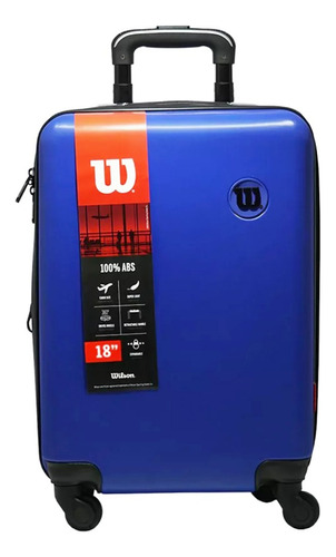 Valija Wilson Rígida Cabina  Carry On Logos Abs Oferta