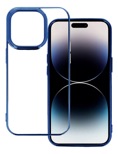 Funda Metálica Acrylic Case For iPhone 13 Pro/13 Max Cor Blue iPhone 13 Pro Max
