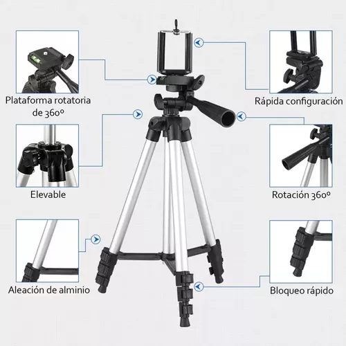 Tripode 3120 Para Camara Y Para Celular Hasta 1020 Mm Alto