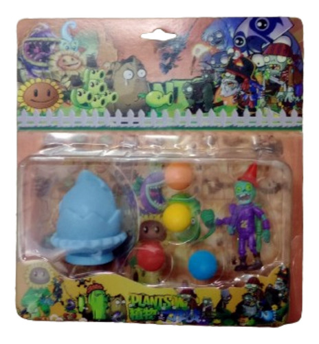 Muñecos Plantas Vs Zombies Lanzador De Bolas Varios Modelos 