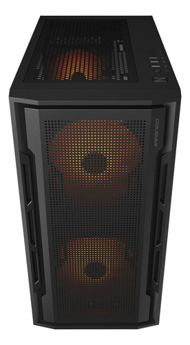 Gabinete Cougar Uniface Mini Rgb Black Compacto Mini-torre Color Negro