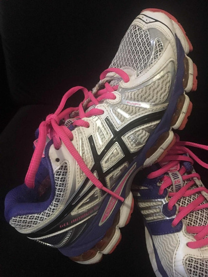 tenis asics nimbus 18 feminino numero 40