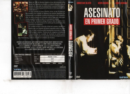 Asesinato En Primer Grado (1995) - Dvd Original - Mcbmi