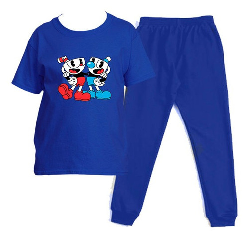 Conjunto Polera Pantalon Cuphead Gamer