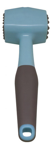 Martillo ablandador de carne Max Chef Fratelli, color verde con gris