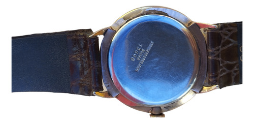 Reloj A Cuerda Mecánico Vintage Renis Enchapado Oro (Usado)