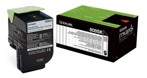 Toner Lexmark 80c8sk0 Cx310 Cx410 Cx510 2500cps 808sk