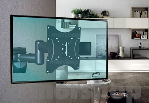 Soporte Tv Led Lcd Brazo Móvil Articulado Para 32 40 42 43
