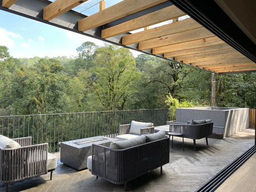 Rancho Avándaro, Casa En Condominio Con 2 Terraza Y Vista Al Bosque, Venta