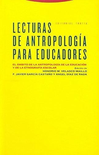 Lecturas De Antropología Para Educadores, Aa.vv., Trotta