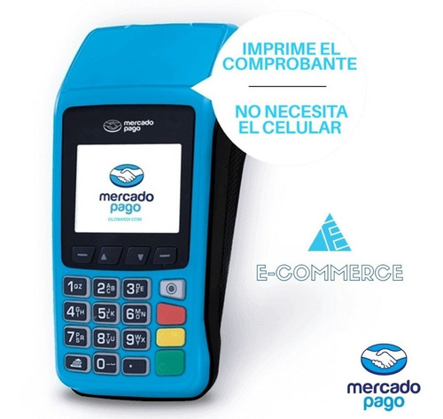 Imagen 1 de 3 de Posnet Lector Mercadopago Point Plus Inalambrico Wifi 3g Ade
