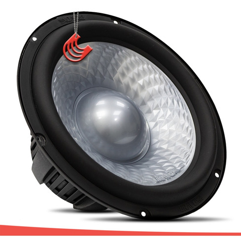 Subwoofer Bravox Uxp12d2 12 Pol 1000w Bobina Dupla 2 Ohms